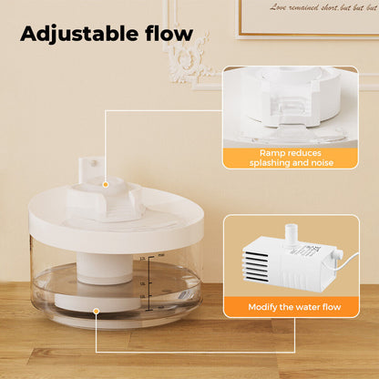 Pawz Automatic Sensor Pet Water Fountain Dog Cat Drinking Dispenser 2.2L Filter