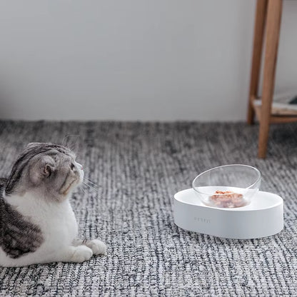 PETKIT Pet Bowl Feeding Dishes Adjustable Double Feeder Bowls Water Cup Cat Bowls Drinking Bowl Plastic / Stainless Steel
