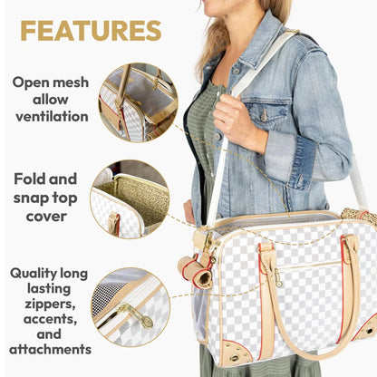 Cozy & Convenient Small Pet Carrier for Your Adventures